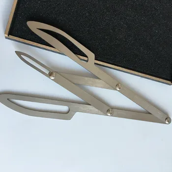 

Stainess Steel Eyebrow Ruler Measurement Tattoo Calipers Microblading Permanent