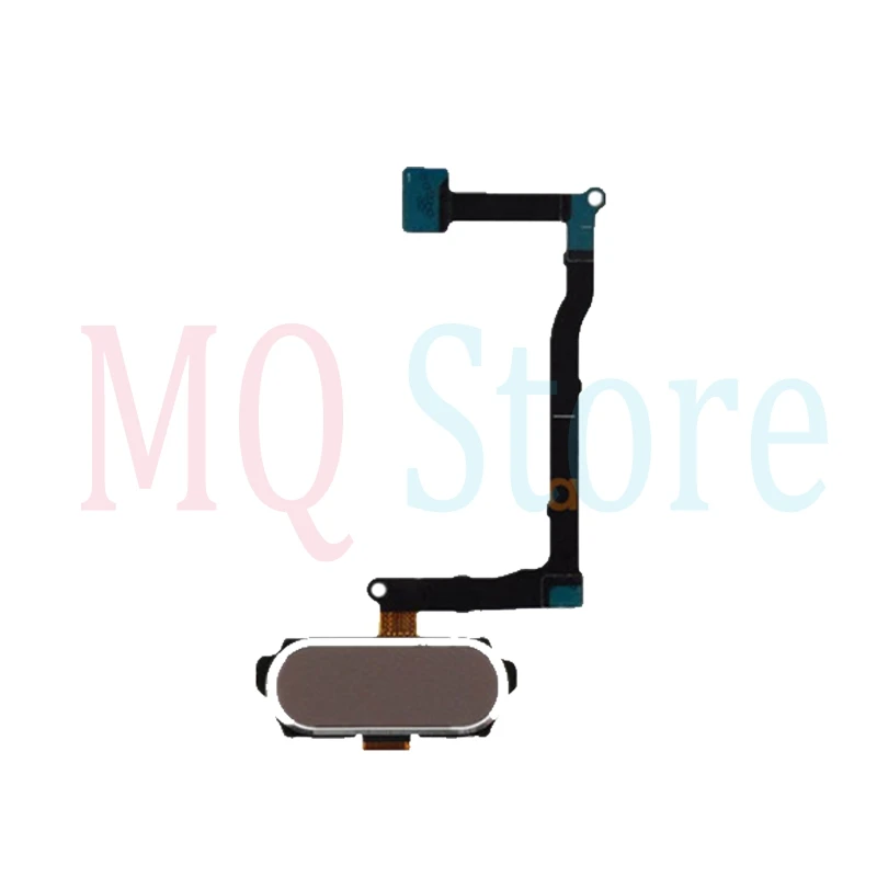 Original Back Home Button Fingerprint Sensor Flex Cable Phone Repair Parts For Samsung Galaxy Note 5 N920F N9200 N920C - Цвет: For Note 5 Gold