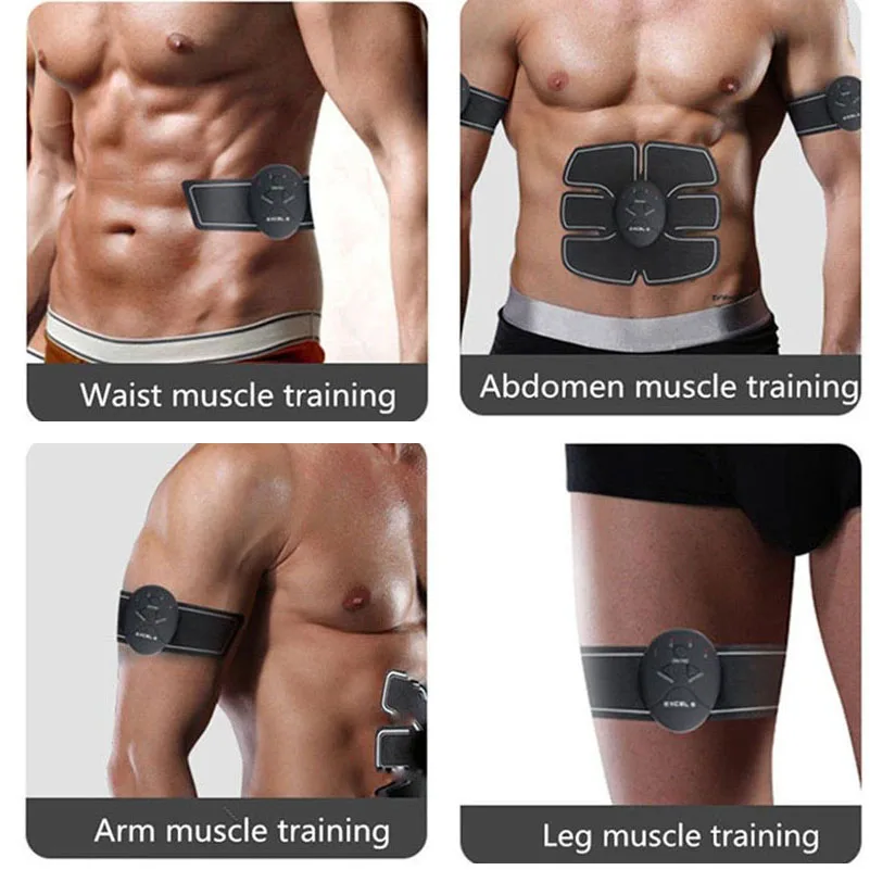 Wireless Muscle Stimulator EMS Stimulation Body Slimming Beauty Machine Abdominal Muscle Exerciser Training Device Body Massager (6)
