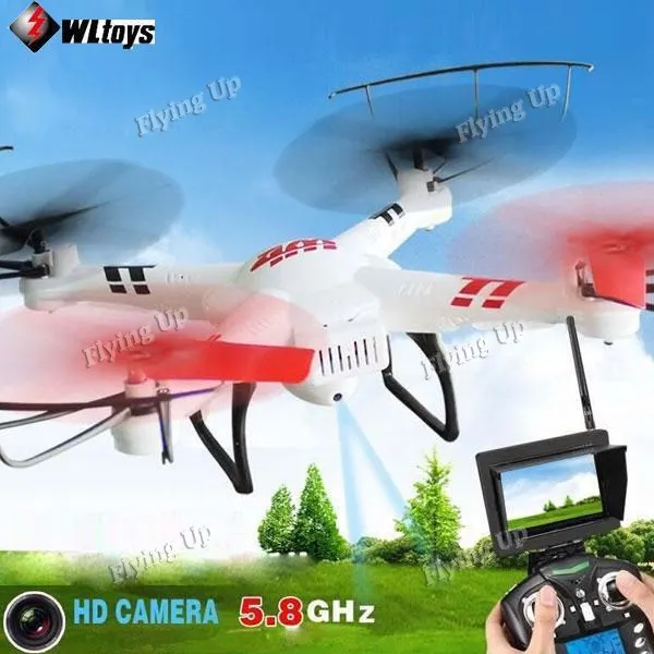 US Direct! White WLtoys V686G V686 FPV Camera Drone 4CH 5.8GHz RC Quadcopter with 2MP Headless Mode Helicopter RTF | Игрушки и хобби