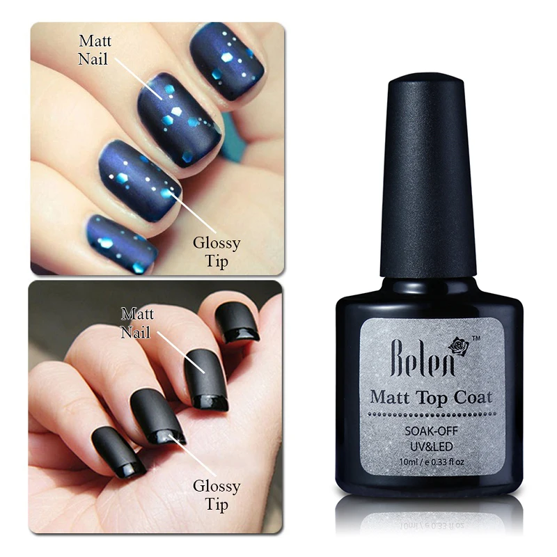 10ml Matt Lacquer Gel Nail Polish Matte Nail Primer Layer