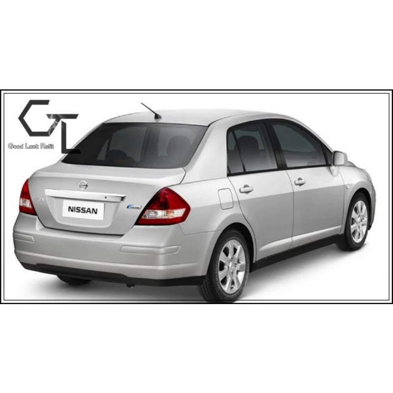 Для Nissan Latio/Tiida Sedan 2004 ~ 2014 Интеллектуальные динамические треки заднего вида