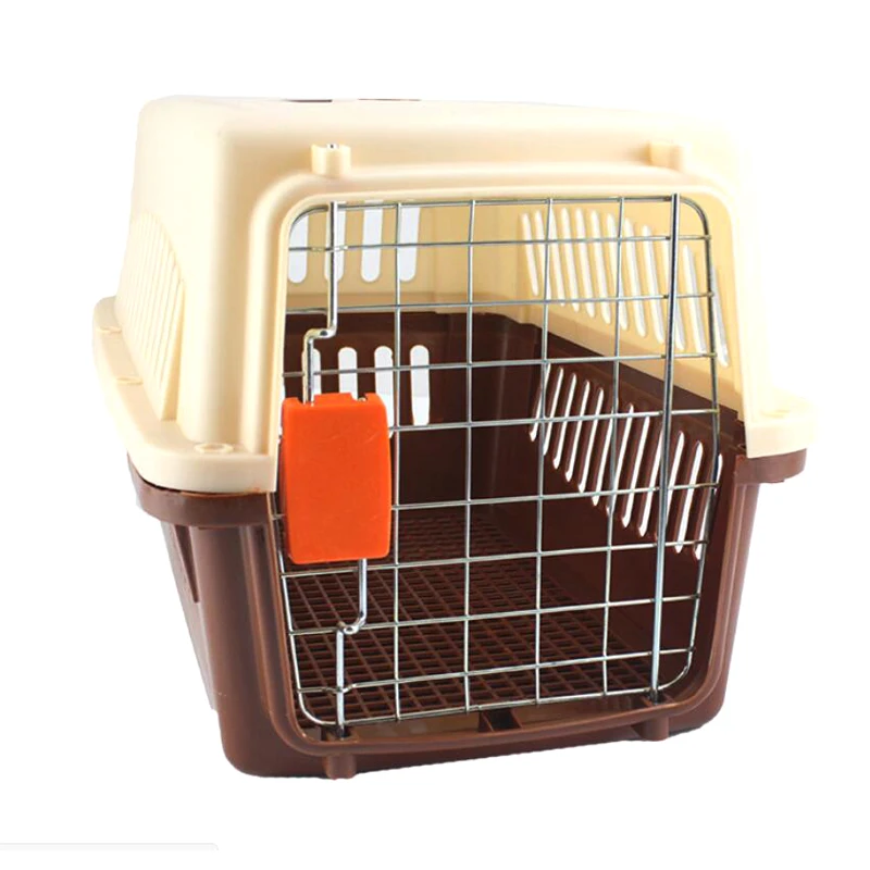 Переносная переноска для собак/кошек из АБС-пластика, переносная клетка для домашних животных, переносная коробка для домашних животных, сумка для собак, прогулочная клетка для покупок
