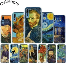 Жесткий чехол для телефона Van Gogh Starry Night для Huawei Honor 6a 6C 7A Pro 7C 7X 8C 8X8 9 10 Lite Play