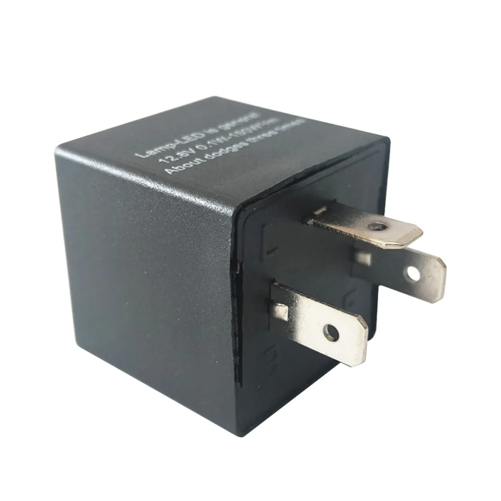 3-Pin Adjustable CF13 JL-02 LED Car Flasher Relay Fix Turn Signal Hyper Flash Automobiles Switches & Relays | Автомобили и