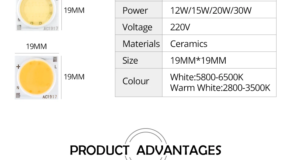 COB LED Chip lamp Matrix (5)