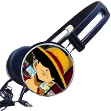 Аниме one piece Monkey D Luffy наушники стерео наушники-вкладыши игровая гарнитура наушники для Iphone samsung Xiaomi huawei