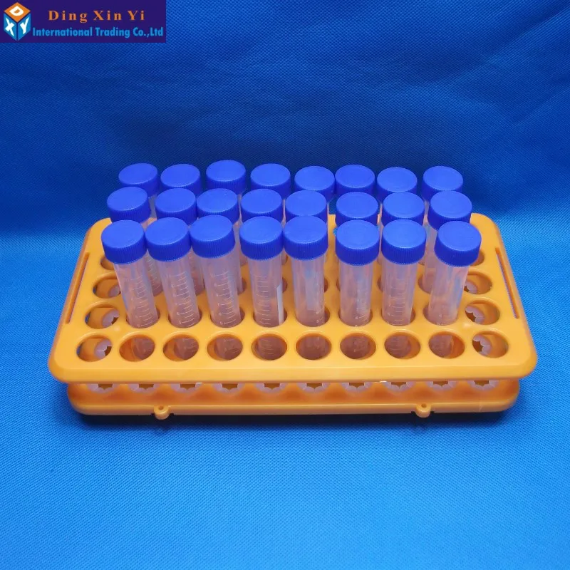 10ml/50 vents Centrifuge Tubes stand box + 50PCS 10ML centrifuge tubes