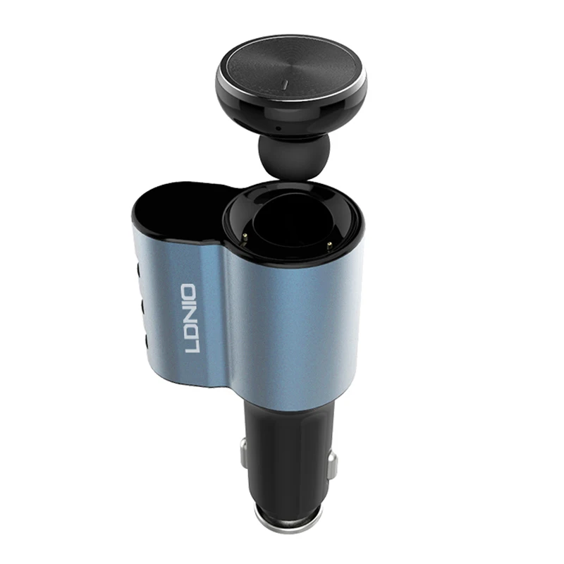 LDNIO 4.2A Выход путешествия Тип USB Автомобильное Зарядное устройство с 3 Порты usb и 1