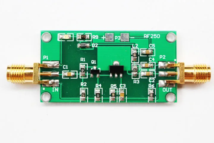 

Broadband RF amplifier amplifying radio frequency amplifier 10 ~ 1500MHz 100mW