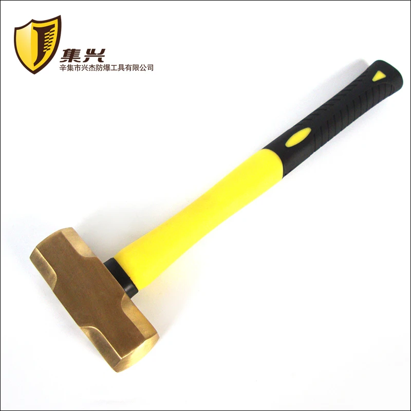 3.6kg/8p Non Sparking Brass Sledge Hammer With Plastic Handle 
