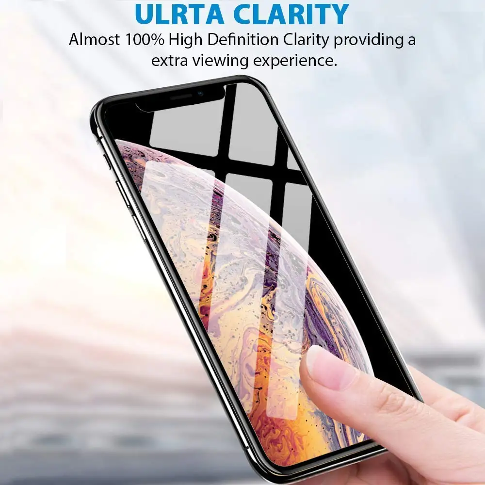 NYFundas For 6D iPhone XS Max Screen Protector Glass Film Tempered Glass 5D For iPhone 7 Plus 8 6 6S X S R XR 9H Screenprotector (6)