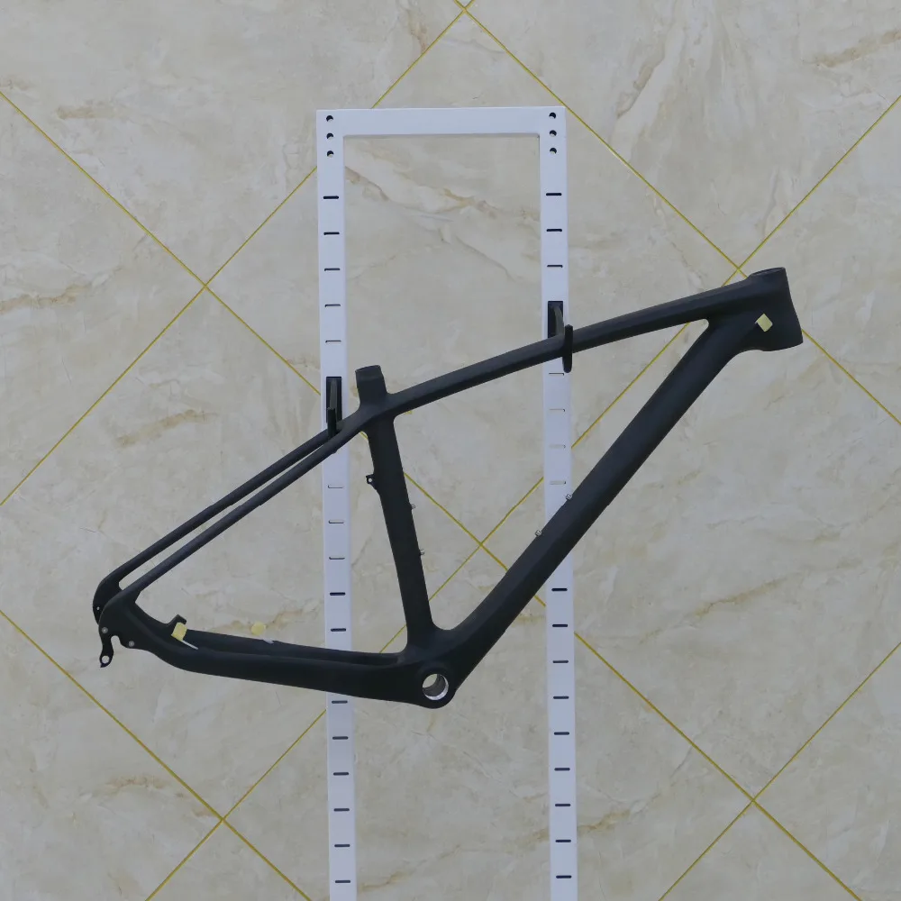 

Carbon Matt Matte Glossy 27.5ER Mountain Bike Bicycle Frame 17" 19" BB30 650B MTB Frame + Headset + seat Clamp + Bottle Cage