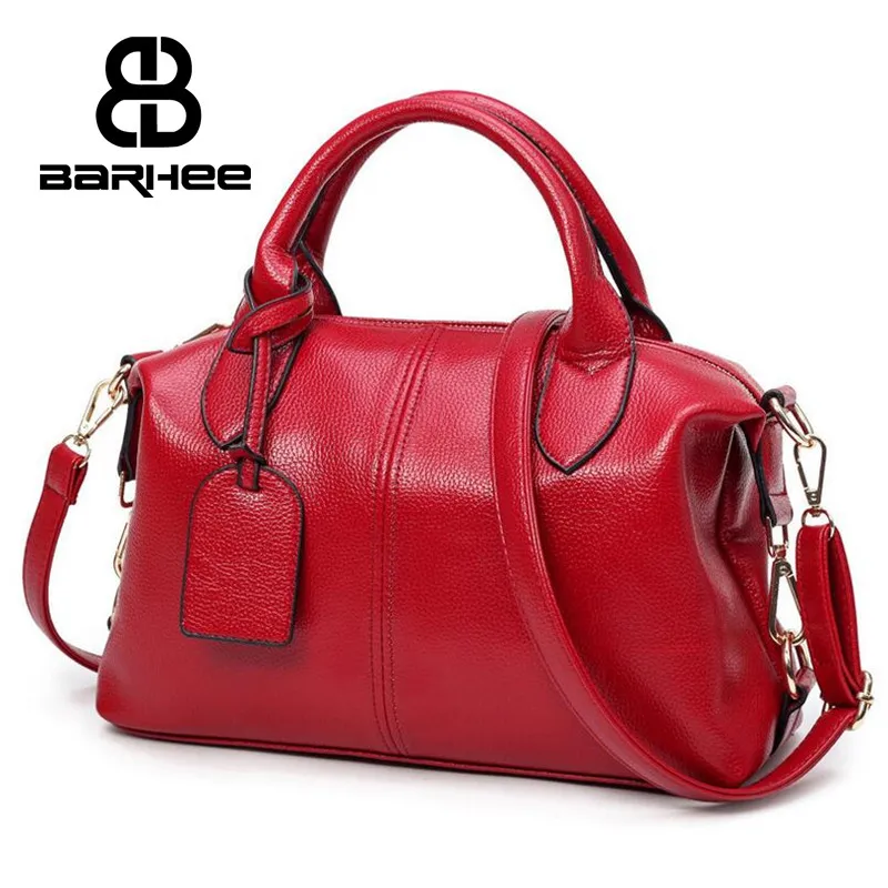 BARHEE Luxusní kabelky Dámské tašky Designer značky Boston Ramenní tašky Casual Tote dámská kabelka Velké kapacity Ramenní tašky Pu