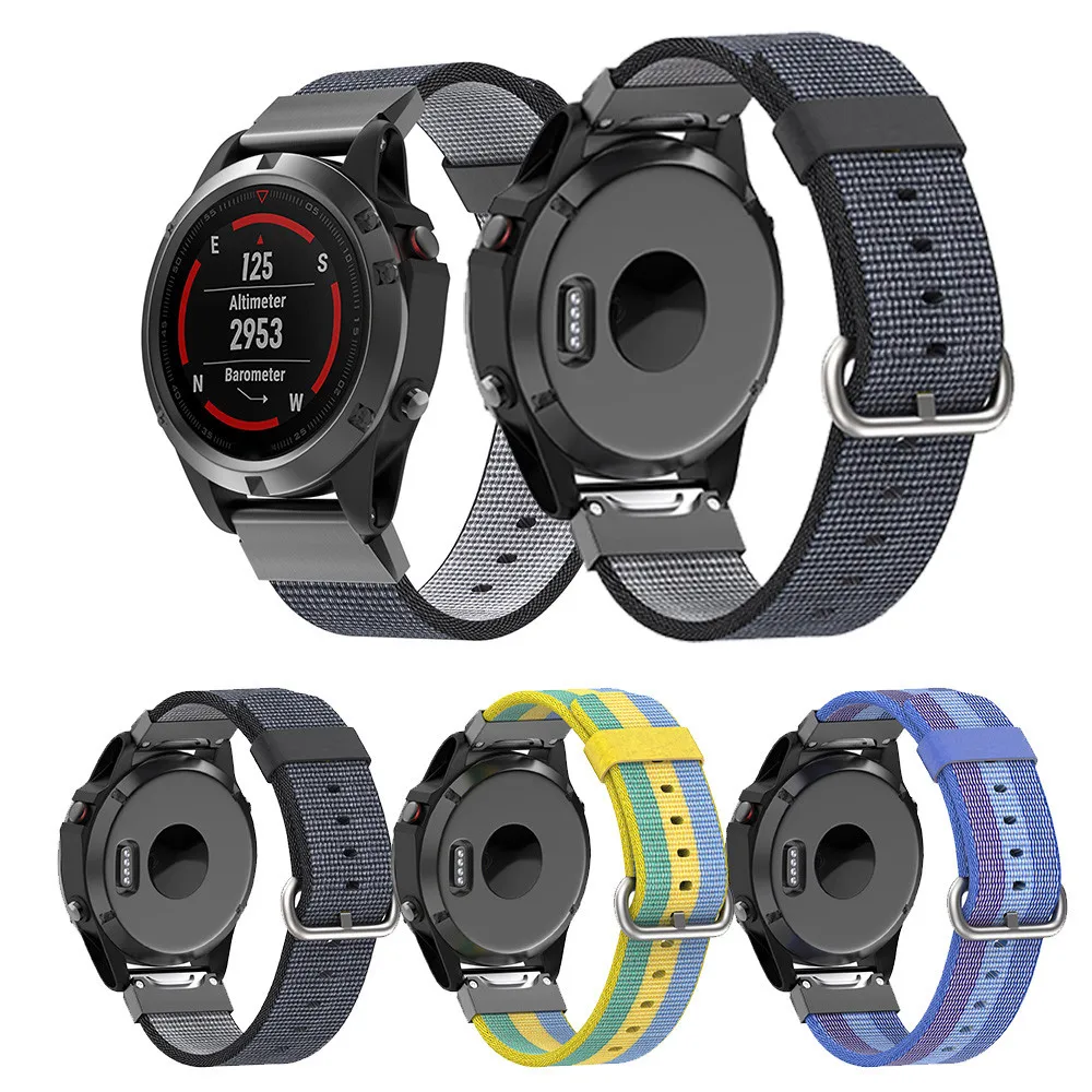 

Watch band for Garmin Approach S60 Woven Nylon Strap Replacement Quick Release Easy Fit Band for Garmin Approach S60 Jn.12