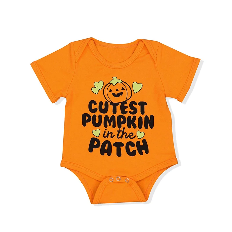 Oklady Halloween Baby Boys Girls Clothes Cutest Pumpkin Patch Costumes Rompers Outfits | Детская одежда и обувь