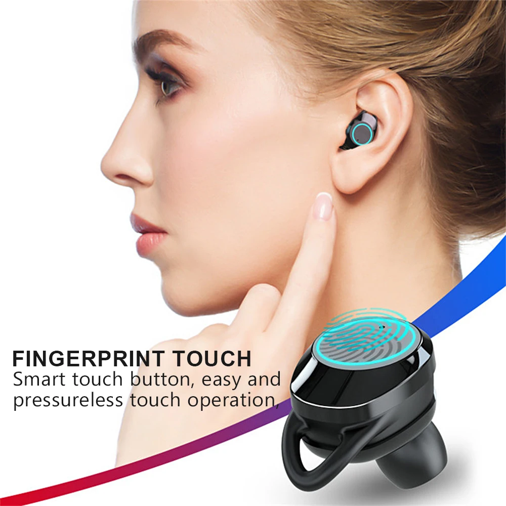 X8 сенсорное управление TWS Bluetooth 5 0 наушники мини Близнецы стерео истинные