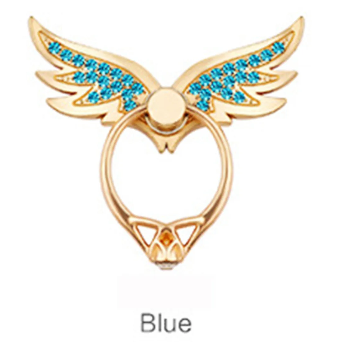 Etmakit Beauty Angel Wings360 Degree Multi-function Metal Finger Ring Mobile Phone Ring Holder For iPhone Samsung Smart Phones Etmakit Beauty Angel Wings360 Degree Multi-function Metal Finger Ring Mobile Phone Ring Holder For iPhone Samsung Smart Phones