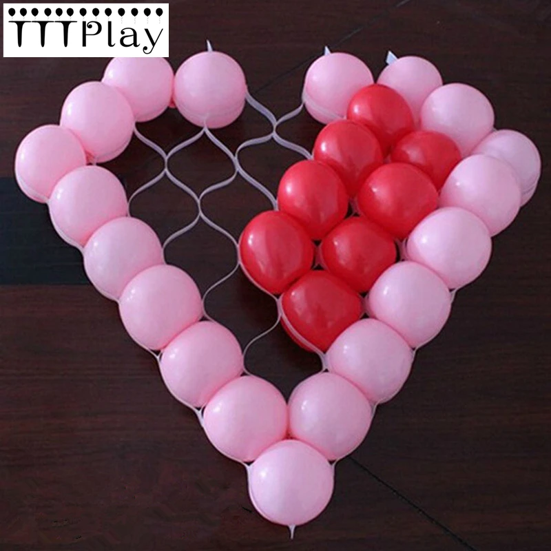 

The New Balloon Accessories 38 Holes Balloon Grid Birthday Party Supplies Heart-shaped Grid Fixed Balloons Wedding Decoration