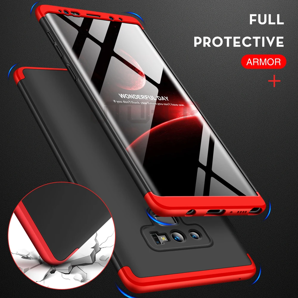 

Original Phone Case For Samsung Note 9 Case 360 Cover For Samsung A7 2018 Coque For Galaxy S9 S8 A6 A8 Plus Note 8 J4 J6 Prime