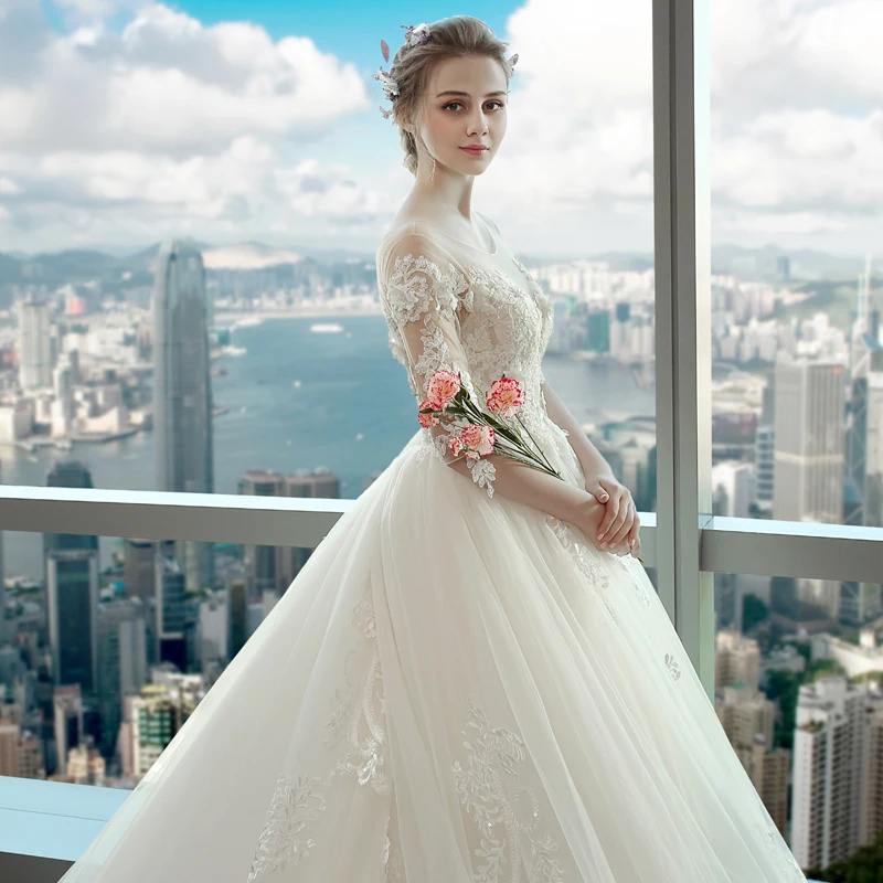 Свадебное платье новая Корейская принцесса невесты
