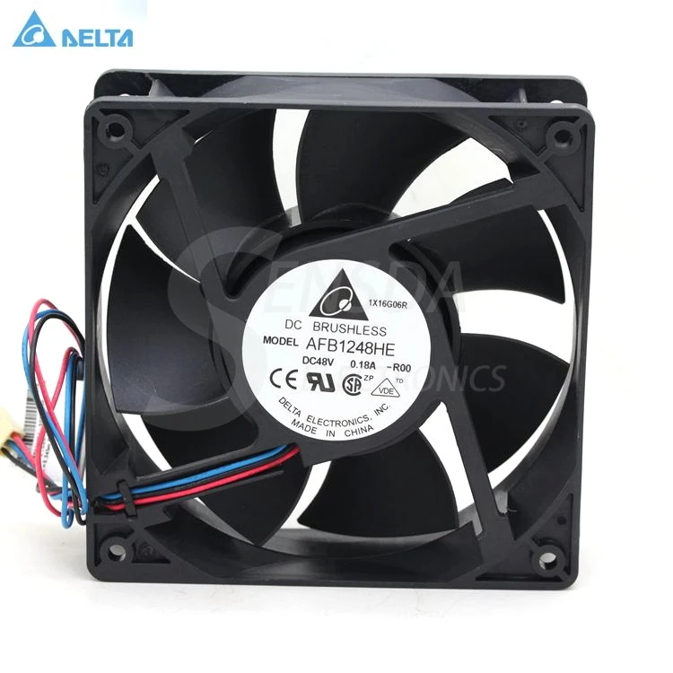 Для delta AFB1248HE 12 см 12038 120 мм DC 48V 0.18A 3 проводные IPC Инверторные вентиляторы