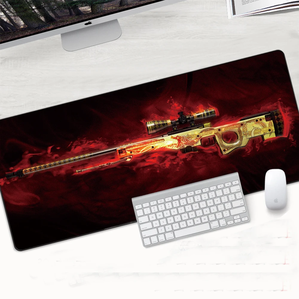 Дешево Коврик для мыши cs go, 700x300 мм, резиновый коврик для мыши, коврик для компьютерной мыши с блокировкой края, игровой коврик csgo для геймера, для кл...
