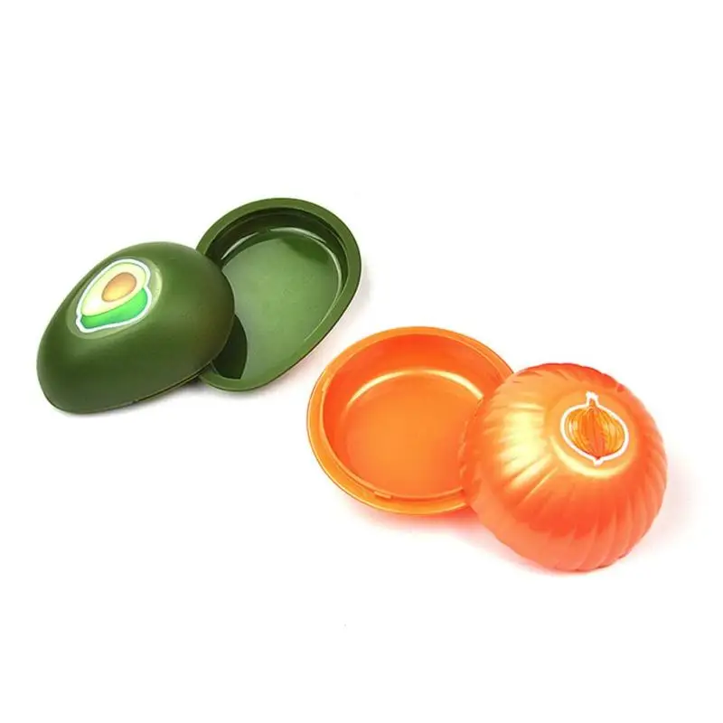 Avocado Onions Food Storage Box Sealed Crisper Tank Kitchen Food Fresh