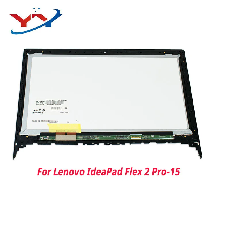 Для Lenovo IdeaPad Flex 2 Pro-15 15 6 &quotLCD сенсорный экран + дигитайзер рамка HD 1366*768 | Компьютеры