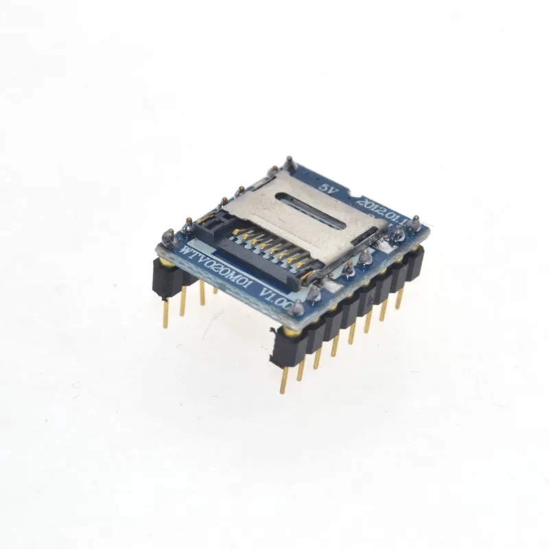 

WTV020 WTV020-SD WTV020SD-20SS Mini SD Card MP3 Sound Module voice module For PIC Arduino 2560 UNO R3 WTV020-SD-16P
