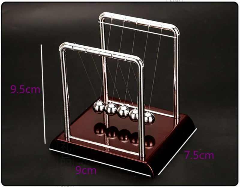 Раннее развлечение развитие образования настольная игрушка подарок маятник Ньютона стальной баланс мяч физический маятник