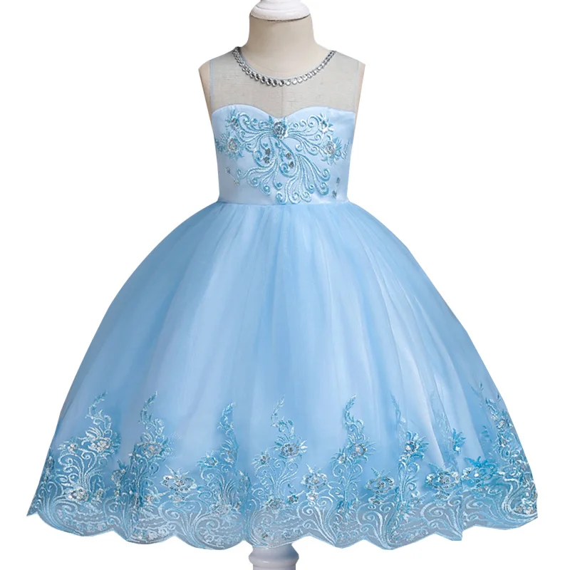 

Girl Flower Ball Dress Child Dress Girl Party Princess Girl Clothes 2 3 4 5 6 7 8 10 12 Years Birthday Dress children clothing