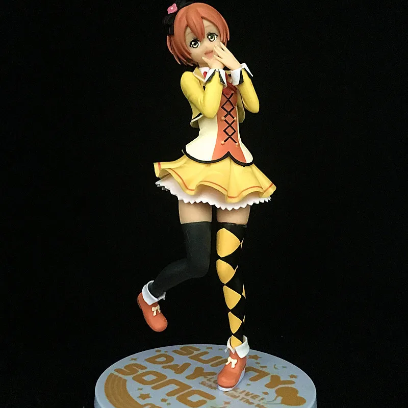 25 см японского аниме Рисунок love live Rin Hoshizora фигурку Коллекционная модель игрушки для мальчиков