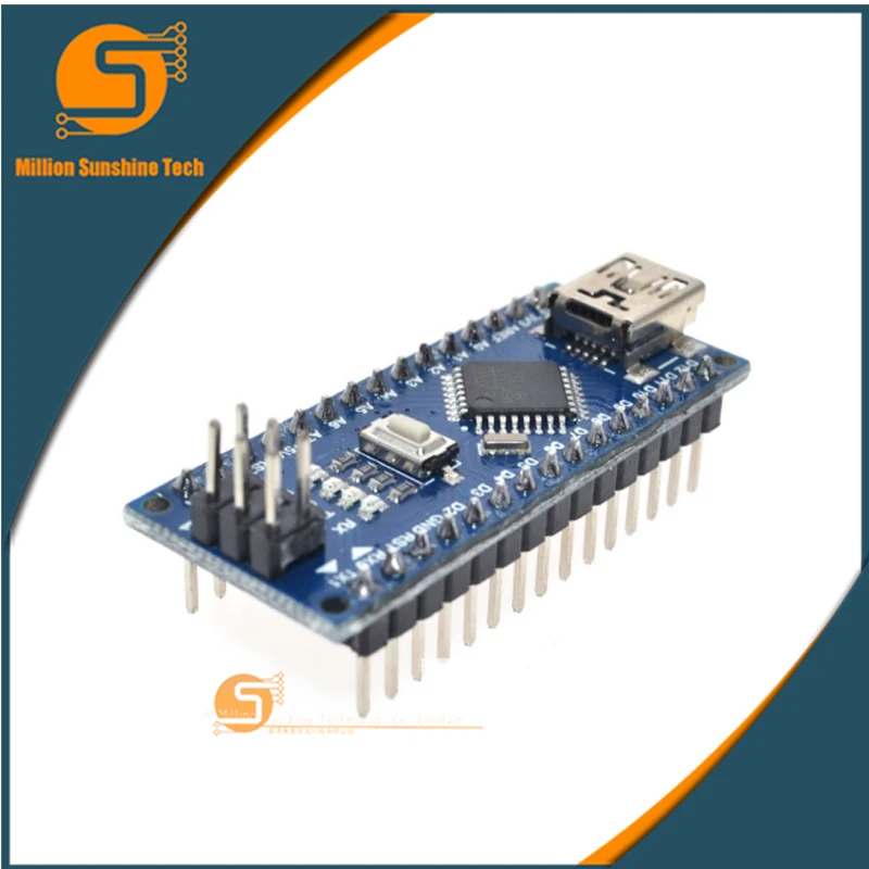 Для arduino Nano V3.0 контроллер ATMEGA328P ATMEGA328 CH340+ USB кабель
