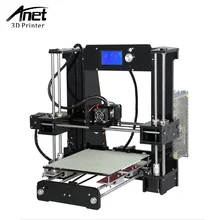ANET Обновленной A6 Высокое Качество Настольных 3 Dprinter Prusa i3 точность с Рулона Комплект DIY Собрать Нити 16 ГБ ЖК SD card экран