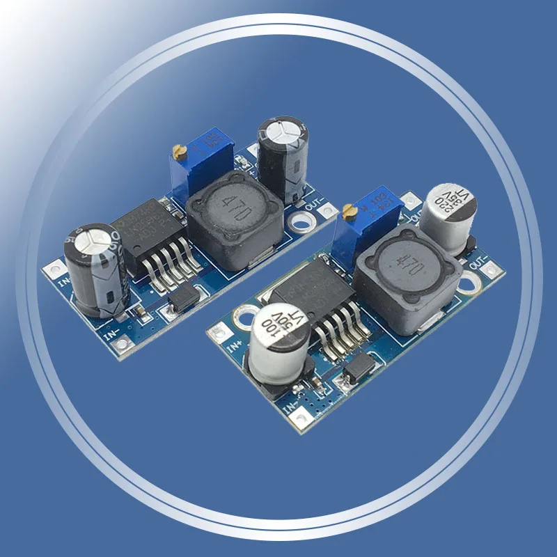 

LM2596S LM2596 DC-DC Step-down module 5V/12V/24V adjustable Voltage regulator 3A