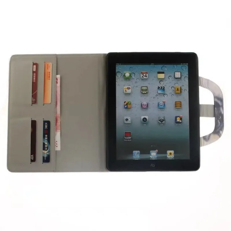 Чехол для Apple Ipad 2 3 4 высококачественный флип чехол из искусственной кожи с