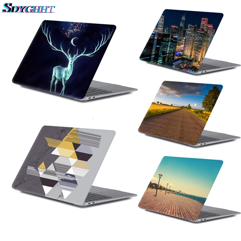 

Picture Case For Apple Macbook Air 13 Case Pro Retina 11.6 12 13.3 15.4 inch With Touch bar Laptop Bag A1466 A1502 A1706 A1708