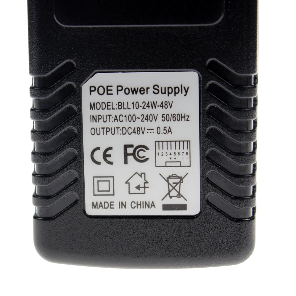 POE адаптер для камеры видеонаблюдения 48 В 0 5 А 24 Вт|phone hair|camera phone watchcamera with motion sensor |