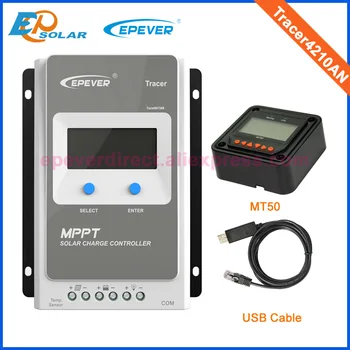 

Best price for 40A Tracer4210AN mppt solar controller with MT50 and USB 40amp MPPT solar charge controller EPEVER MPPT Tracer