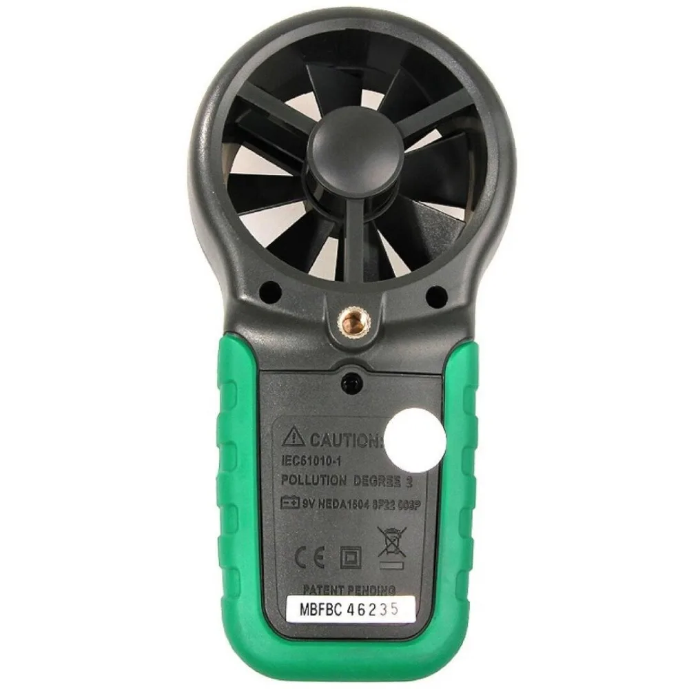 

MASTECH MS6252A Handheld Digital Anemometer Wind Speed Meter Air Flow Tester Air Volume Measure TM