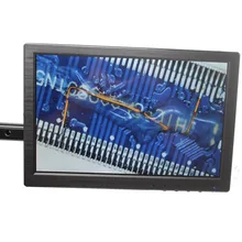 Промышленный Цифровой Микроскоп объектив камеры кронштейн 10,1 дюймов HD монитор HDMI/VGA/BNC/AV Интерфейс материнская плата тестирование обслуживания