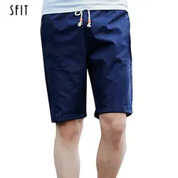 SFIT 2019 новые летние шорты мужские хлопковые модные стильные мужские повседневные шорты пляжные шорты-бермуды плюс размер 4XL 5XL короткие