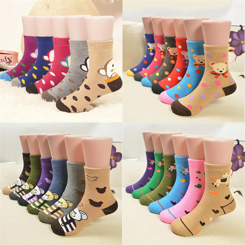 

1PC Children socks, children bow tie, tube cotton socks. Baby Girl Socks