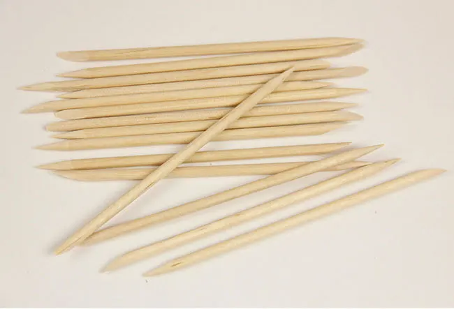 

100PCS Orange Sticks Wooden Stickers For Nails Cuticle Remover Pusher Nail Tools Manicure For Nail Art