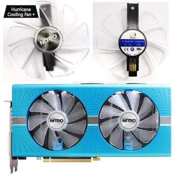 

95mm CF1015H12D Graphics Card Blue Led Cooler Fan for Sapphire NITRO RX480 RX470 RX580 RX570 RX590 RX 470 480 570 580 590 4G 8G