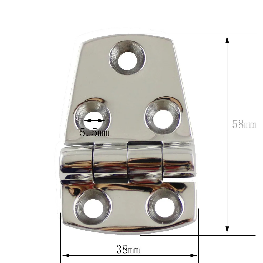 Marine Boat Cabin Door Stainless Steel Hatch Flush Door Hinge