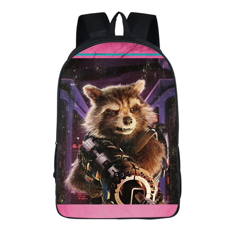 

Guardians of The Galaxy 16 Inch Large Capacity Backpack Printed School Bag For Boys And Girls Travel Fashion Laptop Backpack