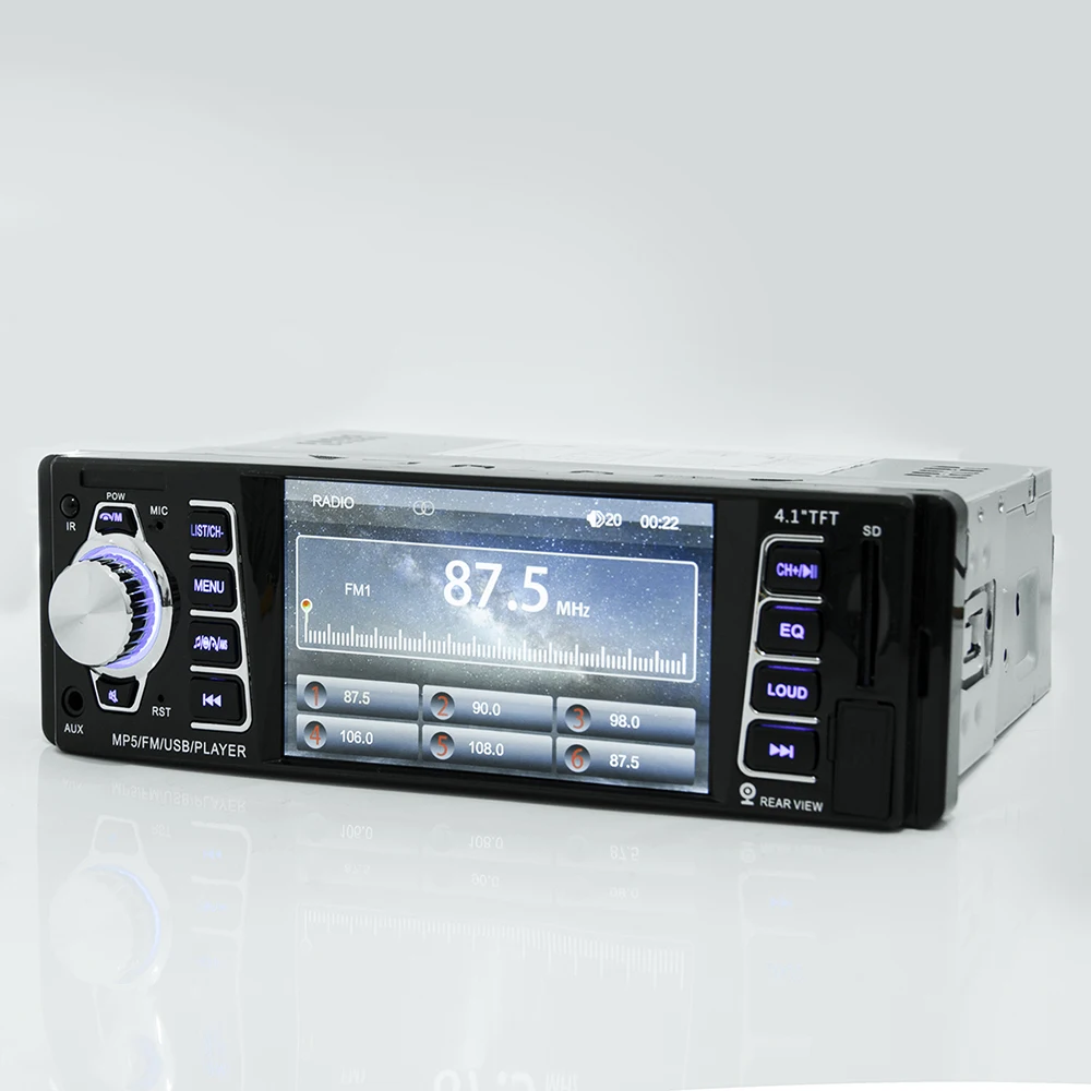 car mp5 player 4.1 inch HD screen