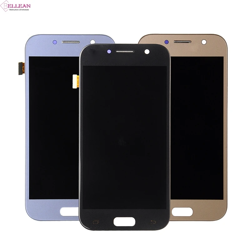 

HH Promotion A520 Lcd For Samsung Galaxy A5 2017 LCD Display Touch Screen Digitizer Assembly A520F Display Free Shipping+Tools